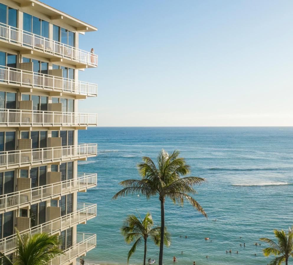 Kaimana Beach Hotel Honolulu Exteriör bild