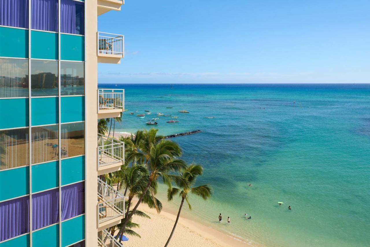 Kaimana Beach Hotel Honolulu Exteriör bild