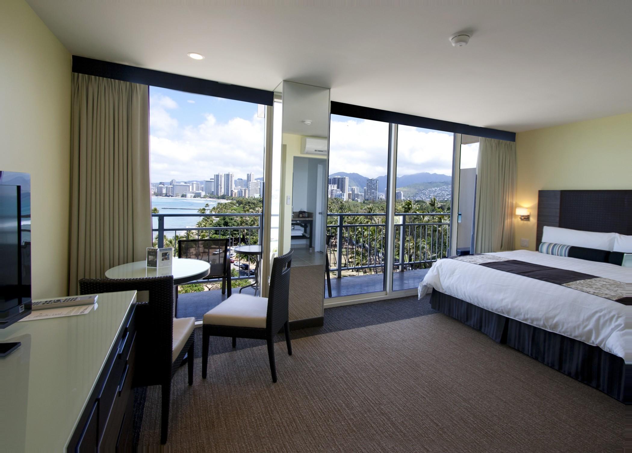 Kaimana Beach Hotel Honolulu Exteriör bild