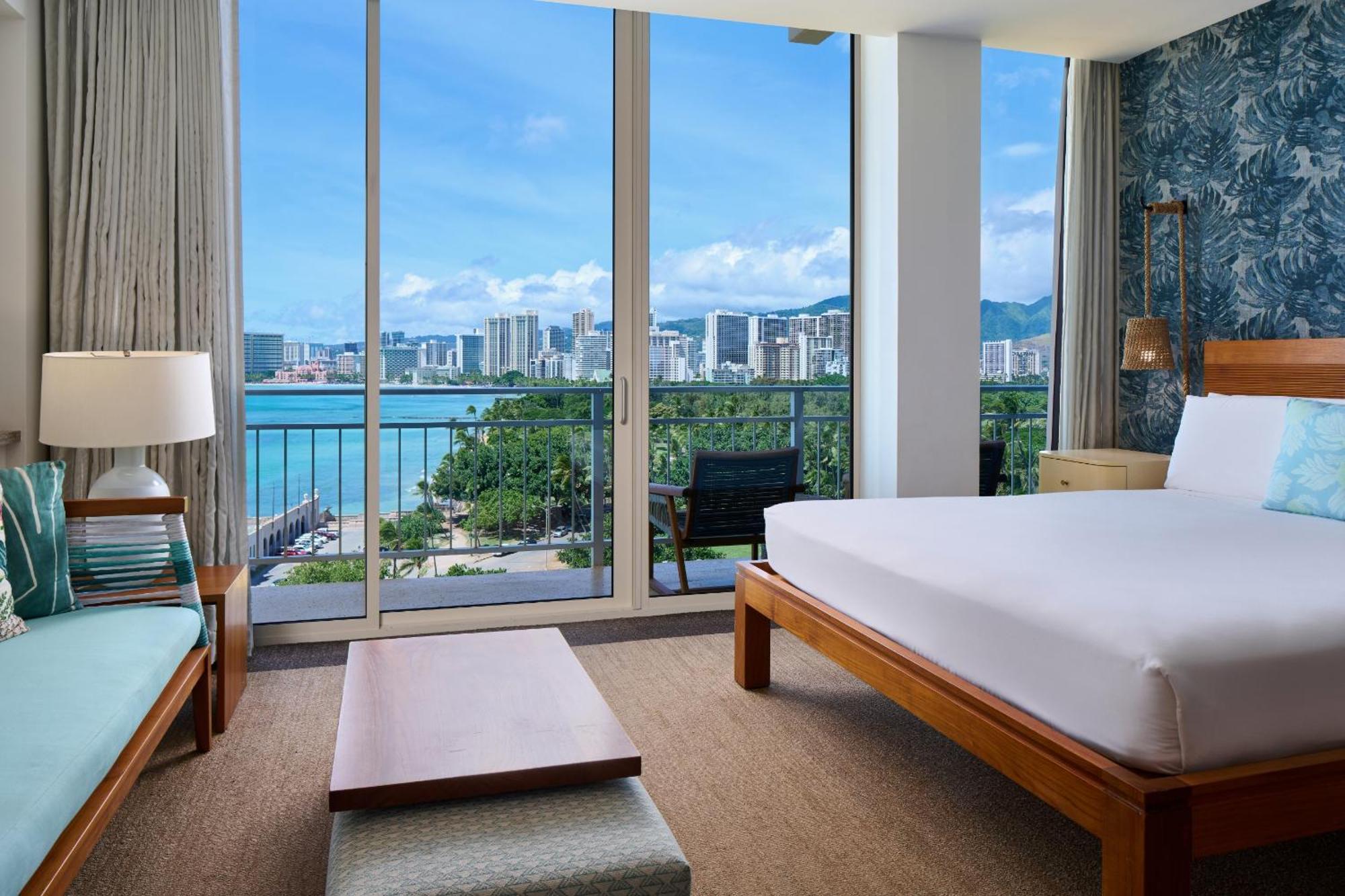 Kaimana Beach Hotel Honolulu Exteriör bild